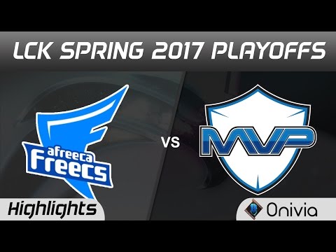 AFS vs MVP Highlights Game 1 LCK Spring 2017 Gauntlet Afreeca Freecs vs MVP
