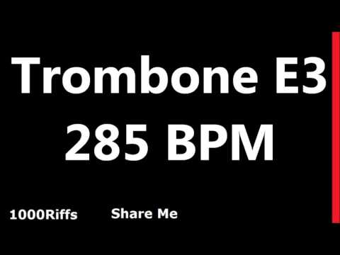 Trombone Metronome E3 : 000 BPM : Beats Per Minute
