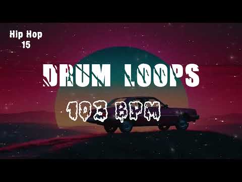 [FREE] 103 BPM Hip Hop - Drum Loops And Samples 15 - Free Drum Kıt Pack (Loops, One Shots, Presets)