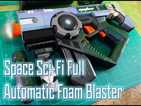 Space Sci-fi Full Automatic Foam Blaster R2 Review
