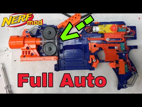 Nerf Elite Full Auto Stryfe Mod Guide | Deutsch
