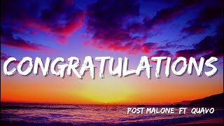 Post Malone - Congratulations ( Lyrics) ft Quavo | Glass Animals, Charlie Puth, Ariana Grande,...