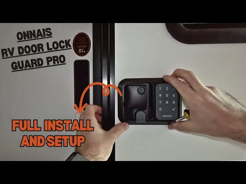 ONNAIS RV Door Lock Guard Pro Full Install and Setup