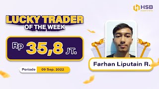 Selamat Buat Pemenang Lucky Trader di Aplikasi HSB investasi
