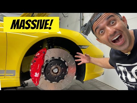 How to Install a BIG BRAKE KIT on a Porsche (or any car!) DIY
