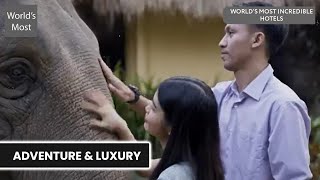 Elephant Sanctuary Hotel | World's Most Incredible Hotels | Full Episode Compilation
