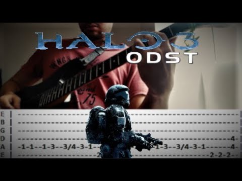 The Menagerie - Halo 3 ODST - Guitar COVER + TAB