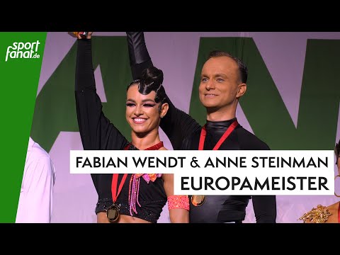 Fabian Wendt &  Anne Steinmann sind Europameister