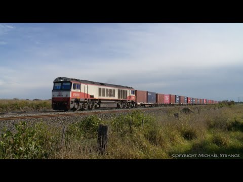 7922V SCT / WCL Dooen Container Freight Train - PoathTV Australian Railways