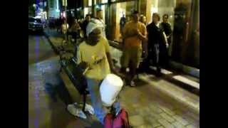 #154 Bucket drummer on Austin's 6th Street during SXSW.MOV