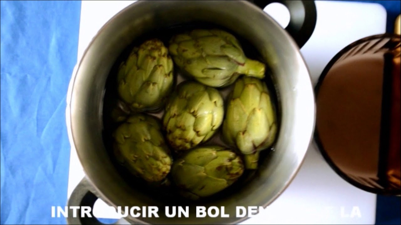 COMO COCER ALCACHOFAS