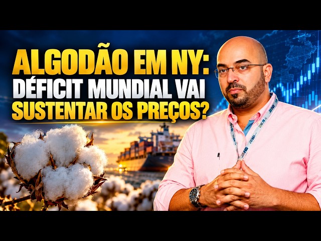 Algodão em NY: Déficit Mundial Vai Sustentar os Preços?