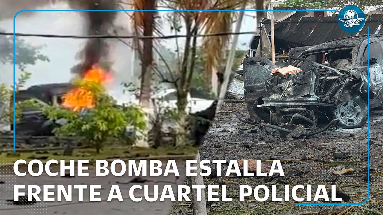 FGR investiga explosión de coche bomba en Michoacán