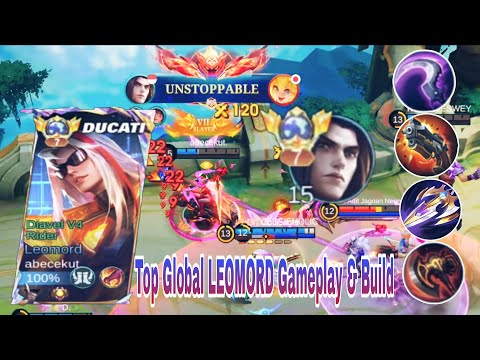 LEOMORD FULL CARRY! UNSTOPPABLE with Best Build 2025 | Top Global Gameplay By Abecekut.