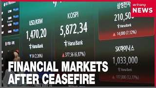 South Korea's won strengthens, stock market rises after Middle East ceasefire