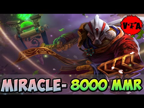 Dota 2 - Miracle- 8000 MMR Plays Party | Juggernaut | vol #1 - Ranked Match