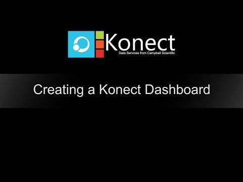Creating a Konect Dashboard