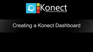 diseñar un panel de visualización en konect