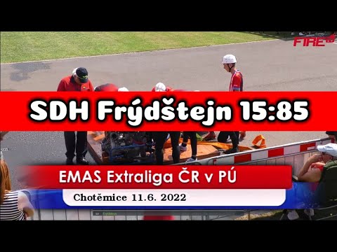 SDH FRÝDŠTEJN 15:85 v Chotěmicích 11.6.2022 #odjosefa