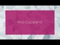 Rita Copeland Appearance