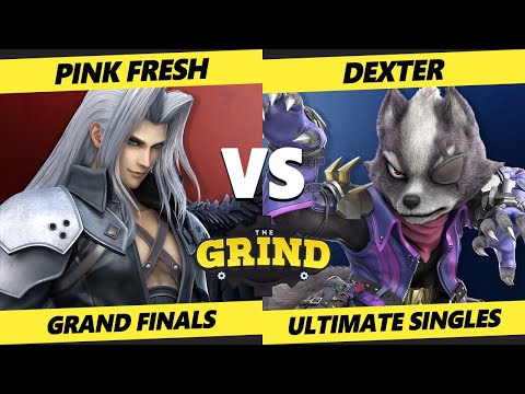 The Grind 155 GRAND FINALS - Pink Fresh (Sephiroth, Min Min) Vs. Dexter (Wolf, Roy) Smash Ultimate