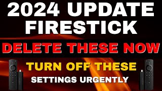 FIRESTICK SETTINGS YOU NEED TO TURN OFF NOW!!! 2022 UPDATE