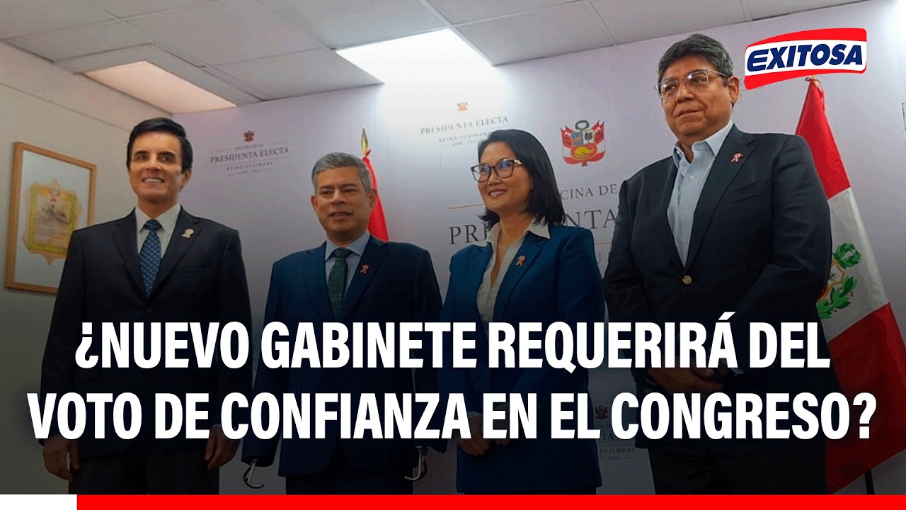 🔴🔵 ¿Nuevo gabinete requerirá del voto de confianza en el Congreso?