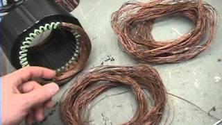 How to unwind a 1.5 HP motor. This is so much fun!