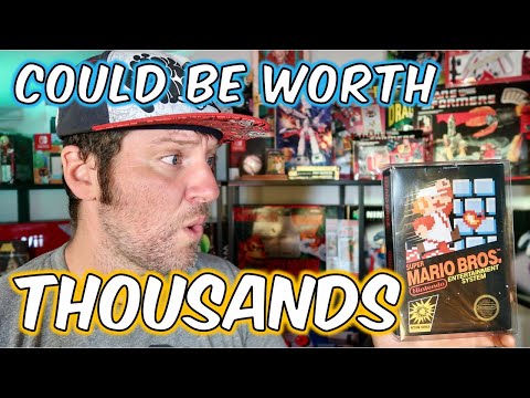 Did I Get a 1st Edition Super Mario Bros from a Video Game Collection Purchase???