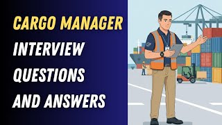 Cargo Manager Interview Questions and Answers