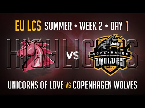 Unicorns of Love vs Copenhagen Wolves | HIGHLIGHTS Week 2 EU LCS Summer Split 2015 S5 | UOL vs CW W2