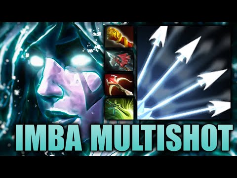 Drow Ranger IMBA MULTISHOT  - EZ 13 KILLS | Dota2 HightLight 1440p
