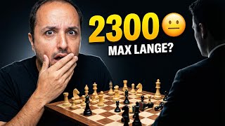 Defesa Max Lange contra um 2300. Sim, eu fiz isso.