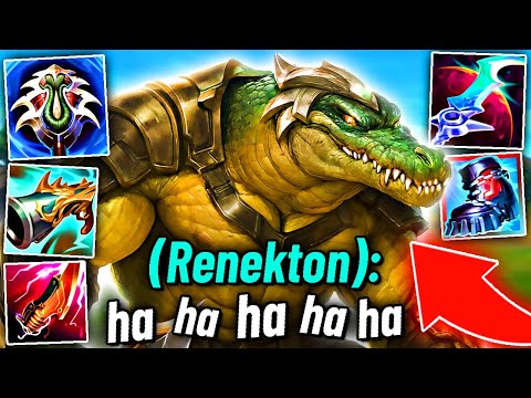 New RENEKTON Build is literally BROKEN (Q Oneshots)