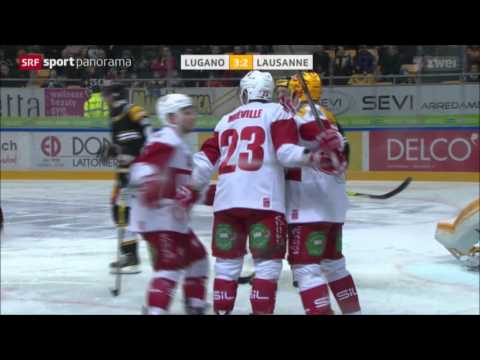 HC Lugano vs. Lausanne HC (7:4) - 17.01.2016
