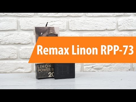 Внешний аккумулятор Remax Linon Pro Series RPP-73 черный - Видео