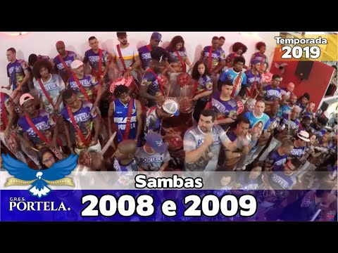 Portela 2008 e 2009 - Bateria no Salgueiro Convida - Apoteose ao vivo - #SC19