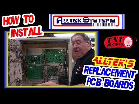 #1419 HOW to INSTALL your new ALLTEK Pinball PCB Boards MADE EASY! Todd's Tips!  TNT Amusements