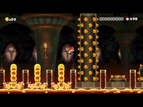 Bowser jr  Castle hard ~ from YT Andy ~ SUPER MARIO MAKER Gameplay RAW