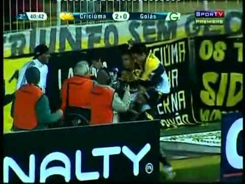 Criciúma 2 x 0 Goiás - Gols - Brasileirão Série B 2011