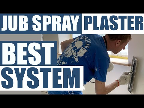 JUB Airless Spray Plaster - The Best System