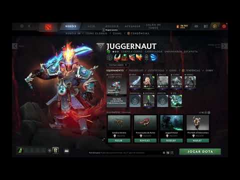 Dota 2 - Segundo estilo Juggernaut (Compêndio 2022) + Arcana