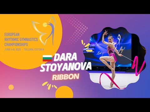 Dara Stoyanova (BUL) – Ribbon | European Championships 2025 Qualifications | 25.350