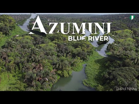 The nigeria MYSTERIOUS blue river {Azumini}