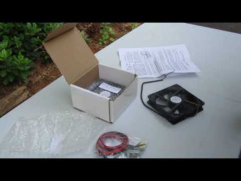 How to install cooling fans on RV refrigerator