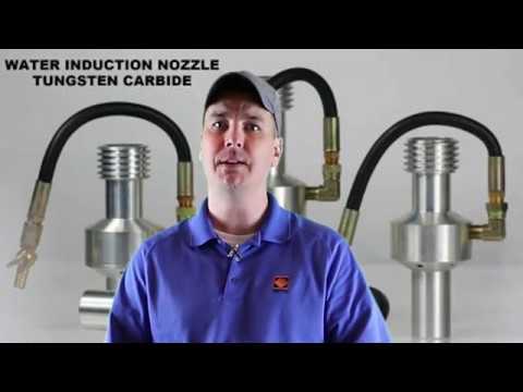 Water Induction Nozzle (WIN Nozzle) by Blue Dog Blasting