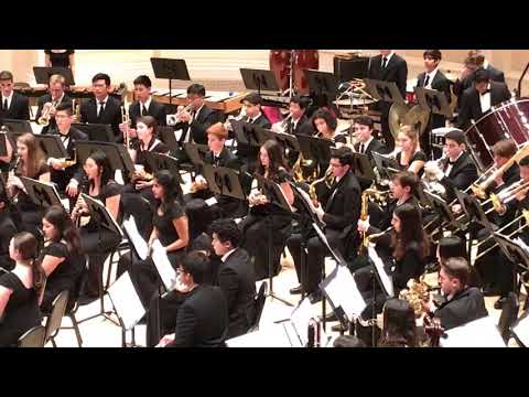 Carnegie Hall, LMHS Wind Ensemble, 2019