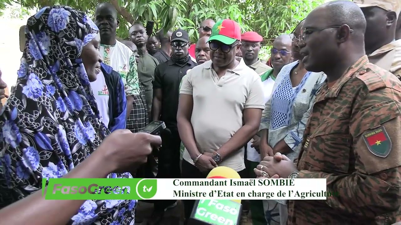 Lutte contre le paludisme :  Le Ministre d'Etat Ismaël SOMBIÉ sensibilise