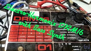 Video thumbnail for Loscha Plays - Electro-Harmonix DRM16 through a bunch of Pedals including Synth Bass! by Edward Jones