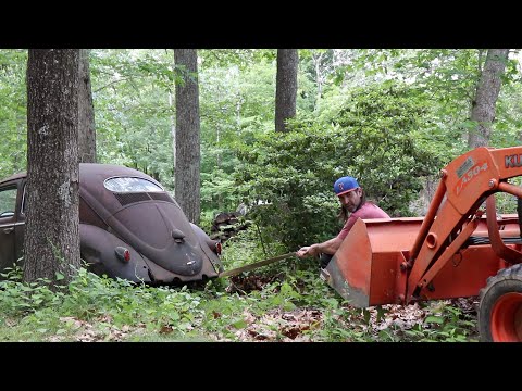 Oval Vw Beetle Rescue | STUCK Engine - Rare 1956 Engine is Seized!